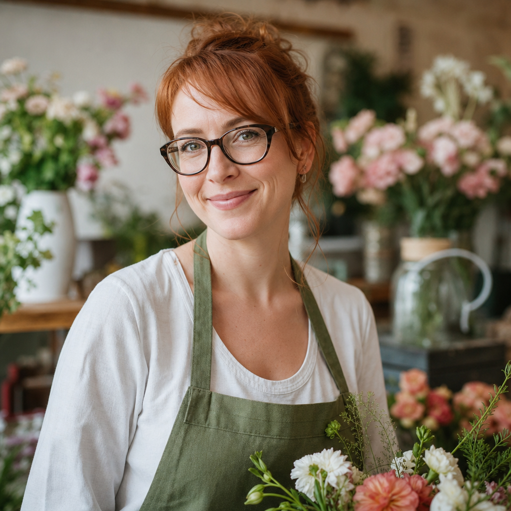 Elise Moreau, florist at Brume Atelier